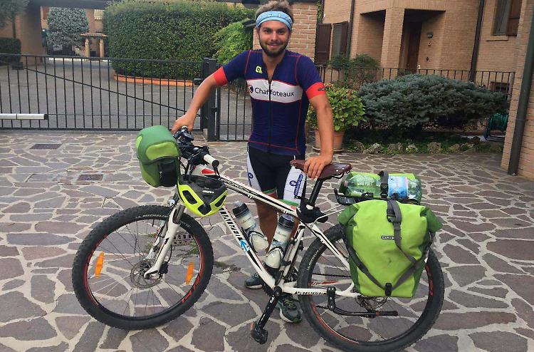 In bici dal Moncenisio a Trieste: è l'impresa di Strepparola
