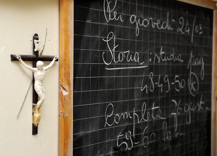 Crocifisso a scuola: è scontro tra Lega e Pd
