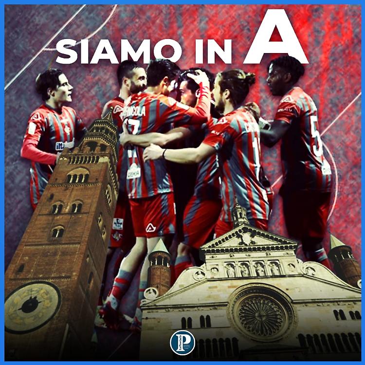 Cremonese in Serie A!!!