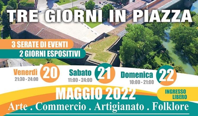 "Tre giorni in piazza" la fiera nelle antiche mura