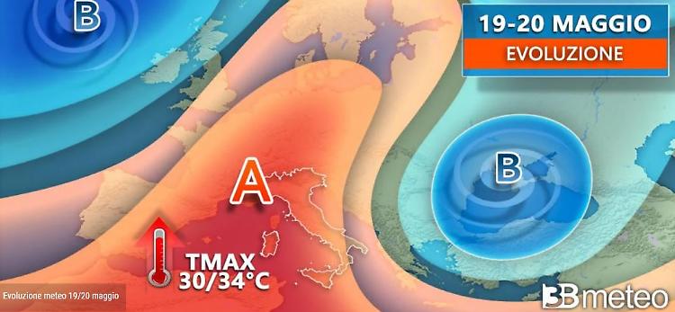 E’ già estate; in arrivo la prima seria ondata di caldo africano, fino a 35°C