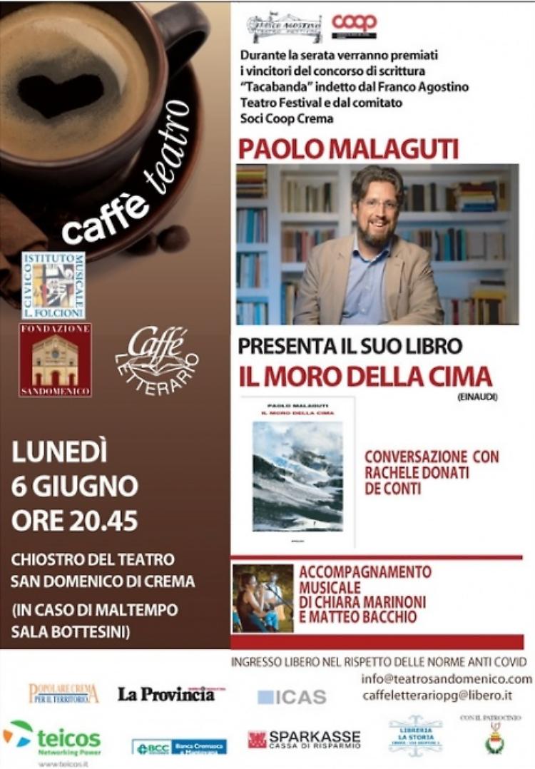 Paolo Malaguti presenta il suo libro "Il Moro della Cima"