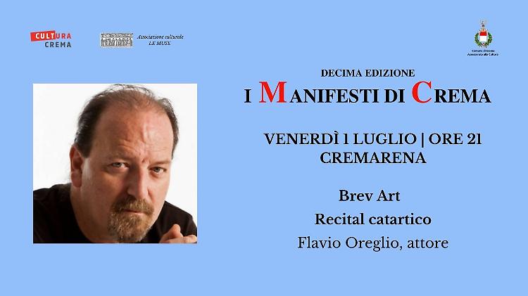 Enzo Bianchi al Cremarena per i Manifesti di Crema