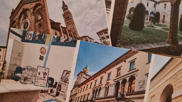 Le bellezze di Crema in un album di figurine