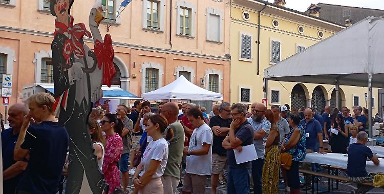 È il ritorno dei tortelli: tutto esaurito in piazza