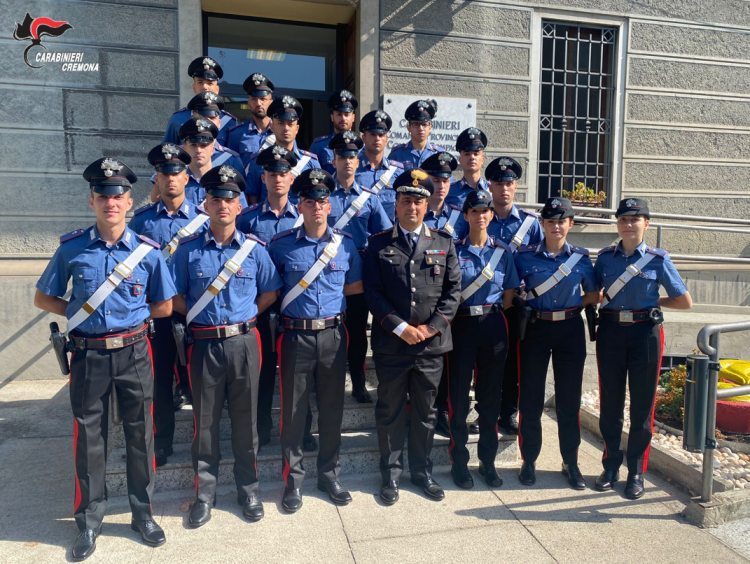 Nuovi carabinieri in provincia: debutto ferragostano per 20 militari
