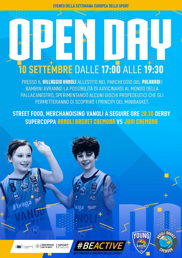 Mini basket, ripartono i corsi targati Vanoli Young
