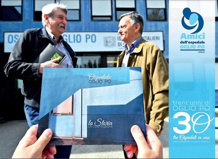 Oglio Po, il libro sull'ospedale un aiuto al Day Hospital
