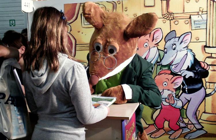 Nelle biblioteche statali con Geronimo Stilton, al via da Cremona "Topi in tour"