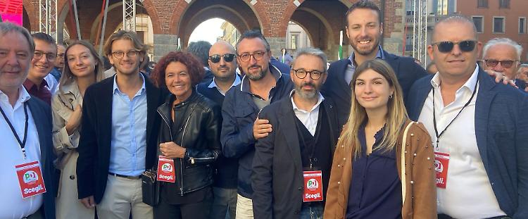 Pd, Cremona e Crema in piazza per Letta
