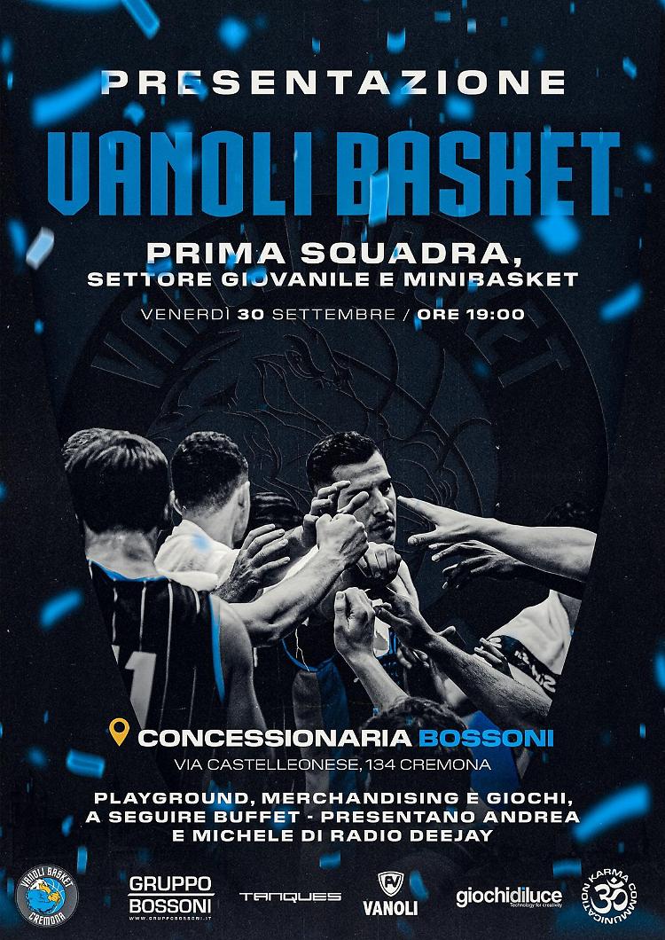 Verso il campionato, la Vanoli si presenta alla città