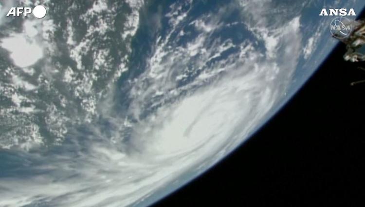 L'uragano Ian in un video ripreso dalla Stazione spaziale