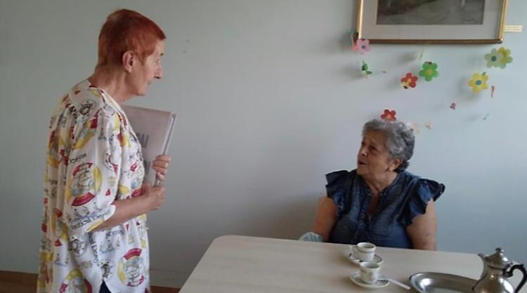 Il «thriller» in casa di riposo, i nonni della Zucchi Falcina sono gli attori