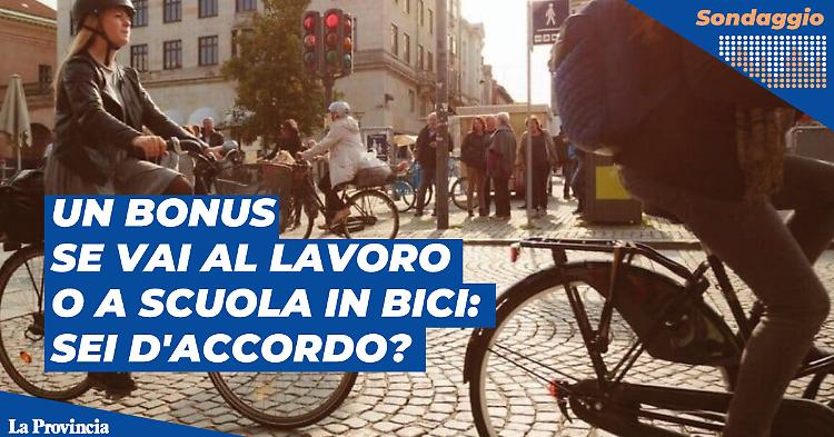 In bici al lavoro o a scuola ma con rimborso: 