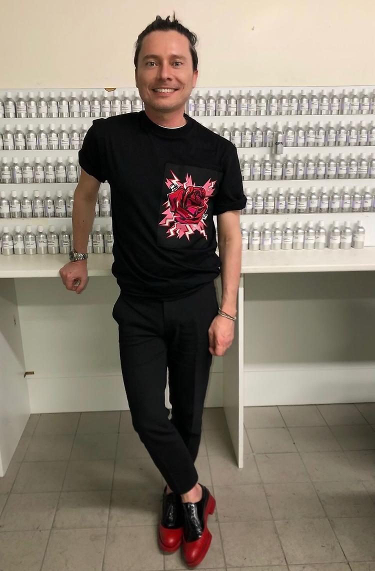 Cristian Cavagna ospite al Salotto del Profumo di Marianna Zeni