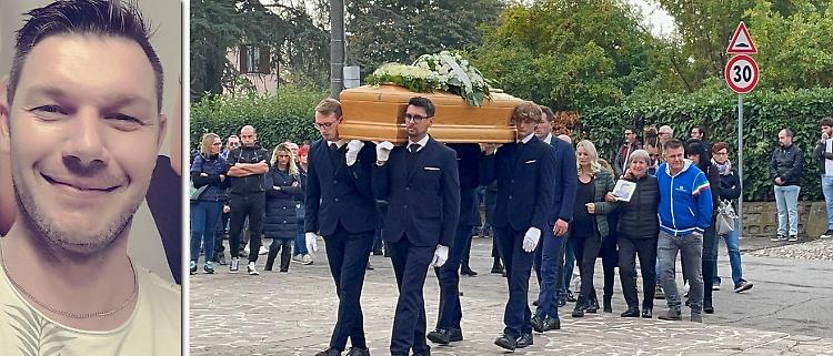 L'ultimo saluto a Gianluca