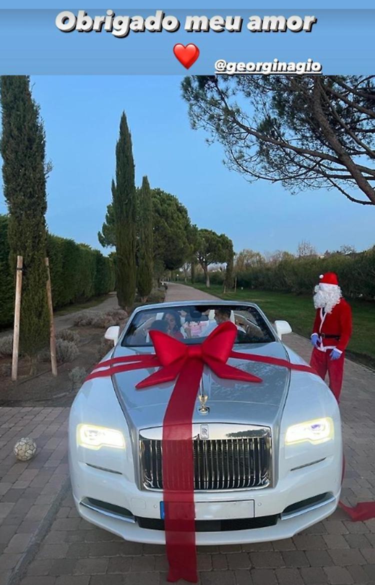 Calcio: Georgina regala a Cristiano Ronaldo una Rolls da 400.000 euro