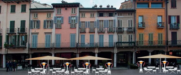 Plateatico: caffè o aperitivo in piazza anche d'inverno