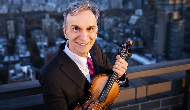 Il violinista statunitense Gil Shaham all'Accademia Stauffer