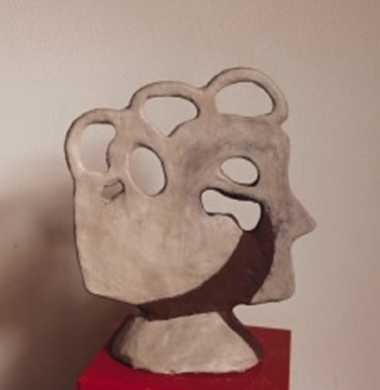 La  mostra d'arte "#TUTTETESTE #ALLHEADS" di Michela Grossi.