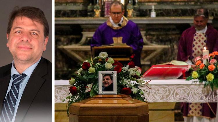 In centinaia alla parrocchiale per l'ultimo saluto ad Adalberto Cogrossi