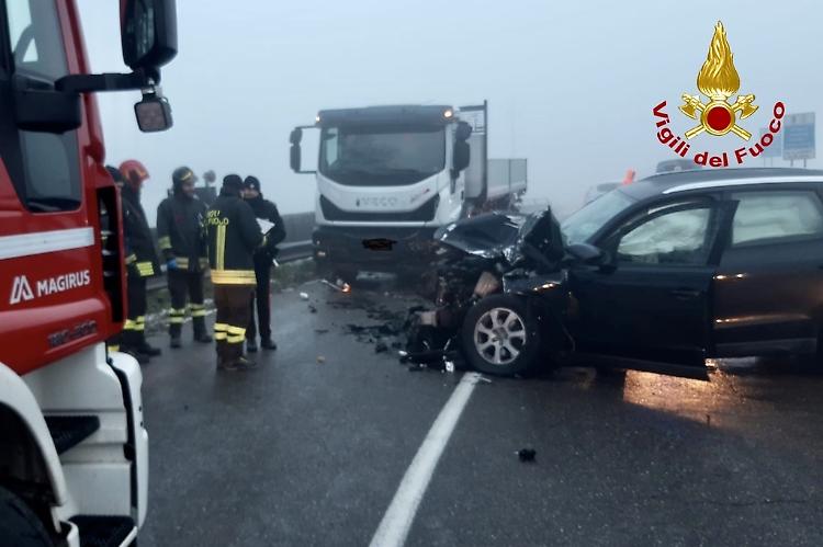 Scontro frontale a Monticelli, ferita una donna di Cortemaggiore