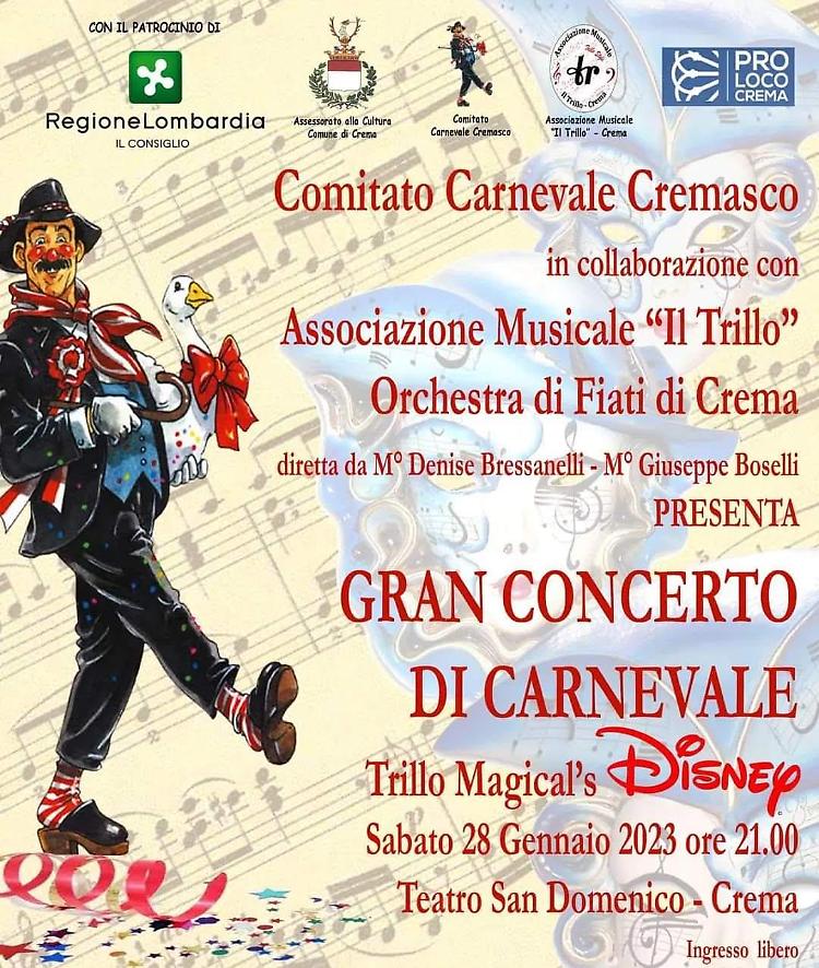 Il gran concerto di Carnevale
