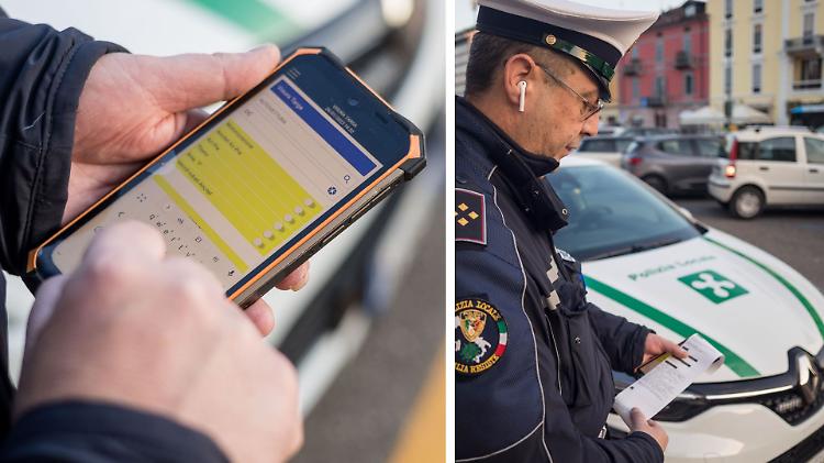 Palmare e verbali digitali, già in campo i «vigili 4.0»