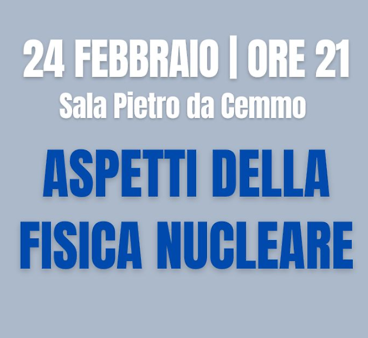 Incontro sugli aspetti della fisica nucleare