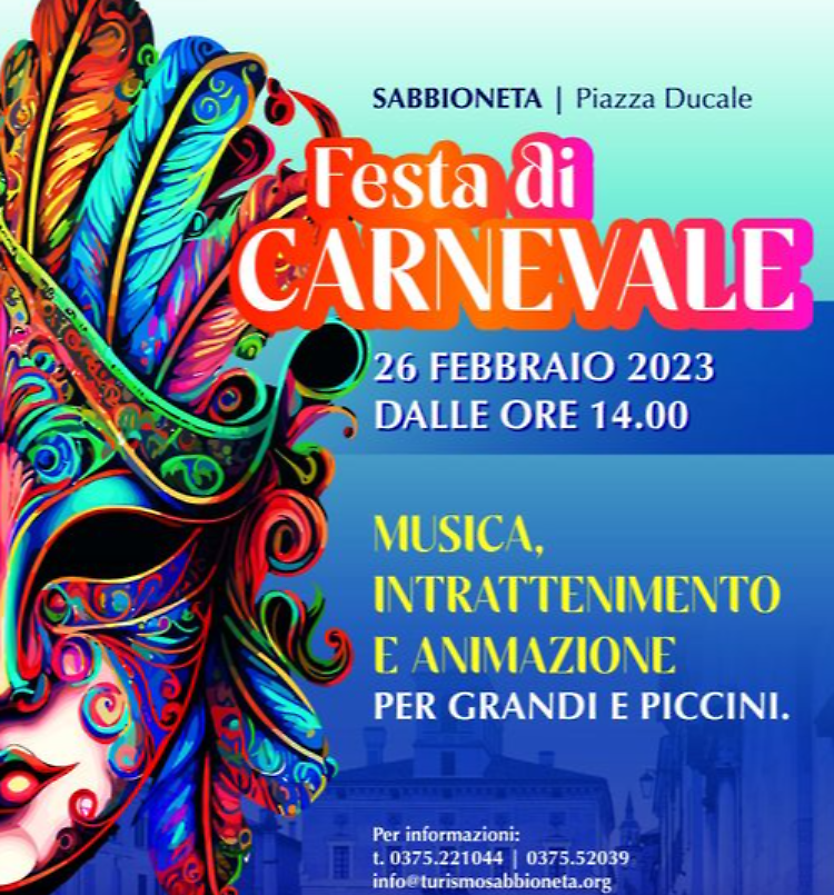 Torna il Carnevale a Sabbioneta