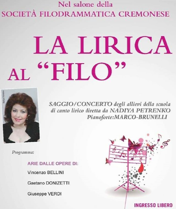 Concerto lirico "Filo"
