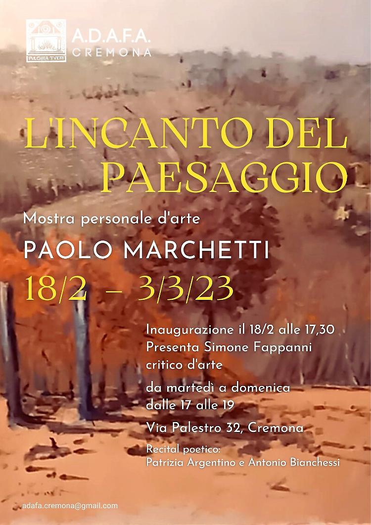 Mostra di Paolo Marchetti "L'incanto del paesaggio"
