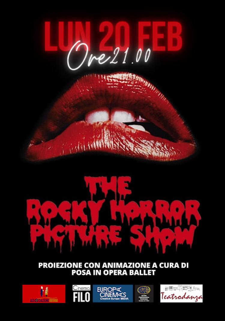 Proposto, con animazione dal vivo, il film di Jim Sharman "THE ROCKY HORROR PICTURE SHOW"