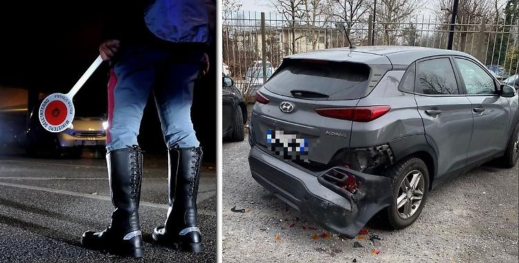Auto danneggiate nel parcheggio del Vismara, preso il pirata della strada