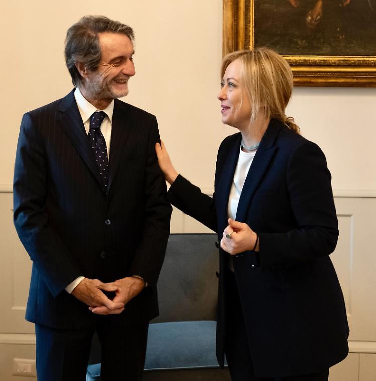 Incontro Meloni-Fontana: «La priorità è la siccità»