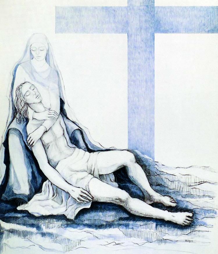 Mostra permanente, "Le tavole della via crucis"