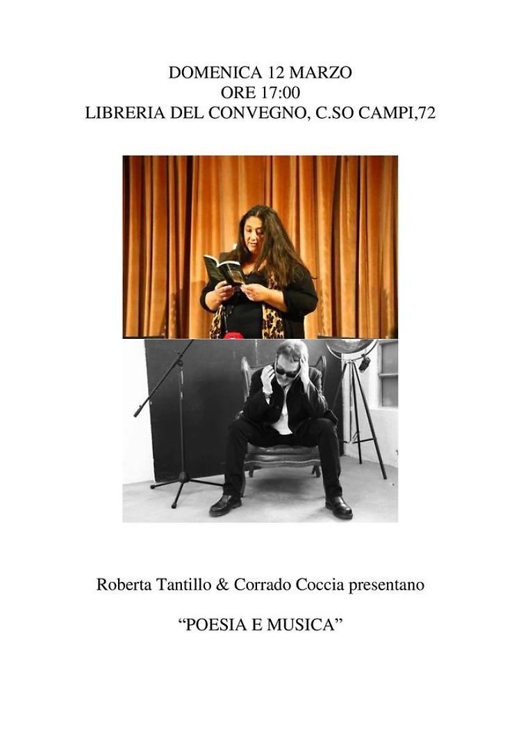 Roberta Tantillo e Corrado Coccia in "Poesia e musica"