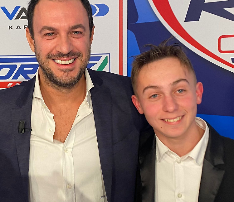 Go kart, Giulio studia da campione
