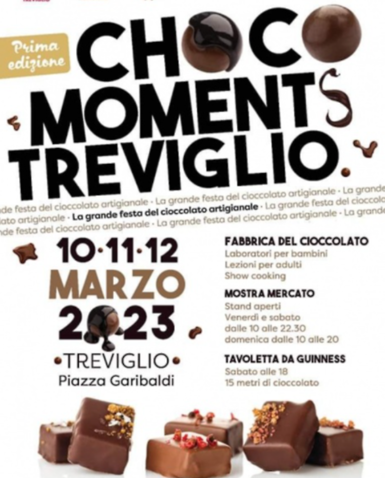 Tre giorni dedicati agli amanti del cioccolato con la prima edizione di “Choco Moments Treviglio”