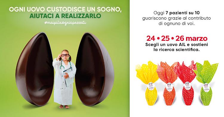AIL, Uova di Pasqua per combattere le leucemie