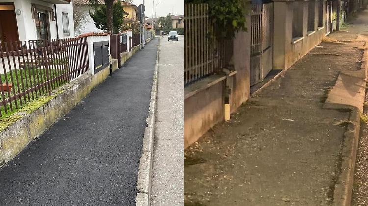Dopo vent'anni ultimato il marciapiedi