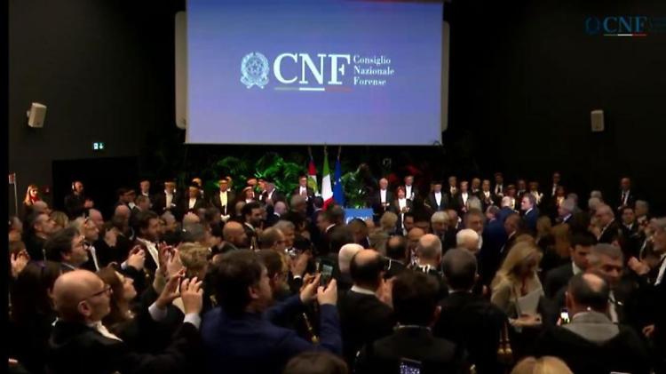 Roma, inaugurato con Mattarella l'anno giudiziario del Consiglio nazionale Forense