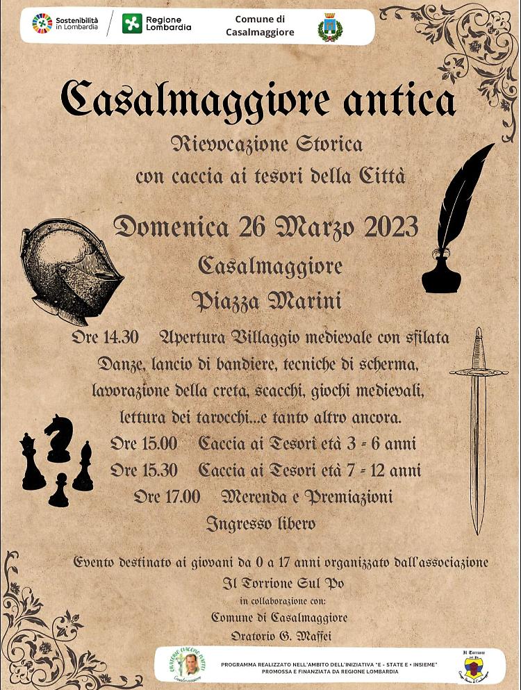 Rievocazione storica con caccia ai tesori della città