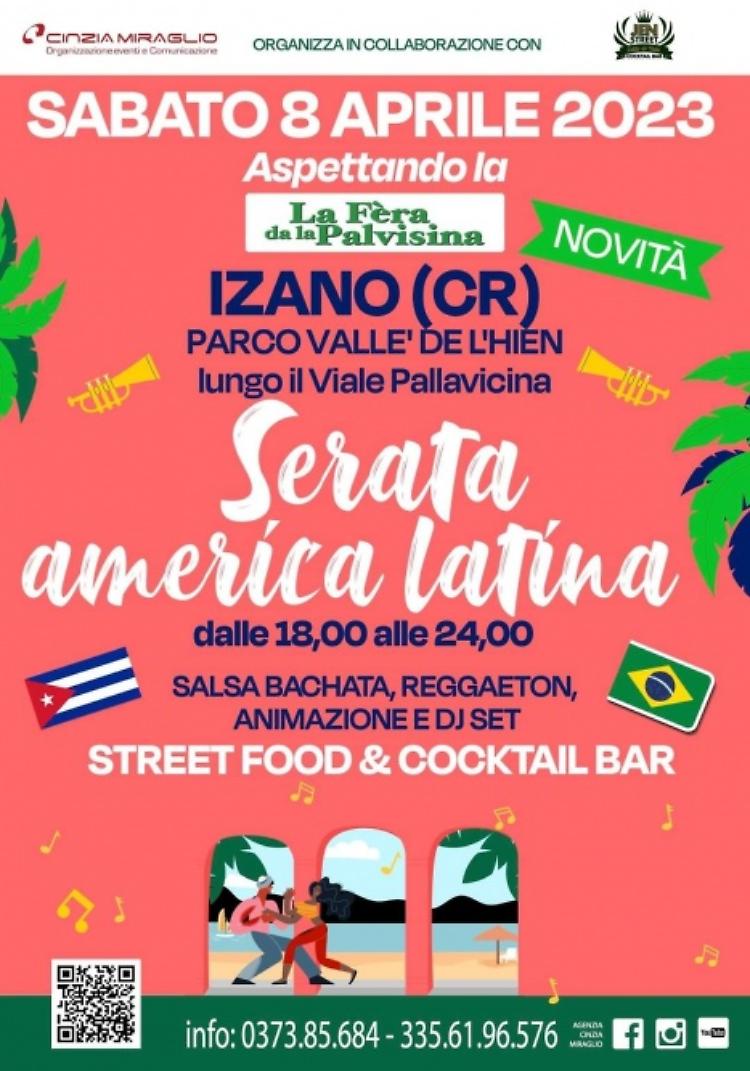Serata America Latina a Izano