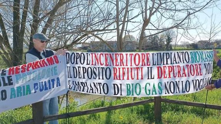 Biometano, i residenti ora si mobilitano: «Il silenzio è nostro nemico» 