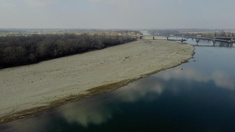 Siccità: finalmente il Po smette di calare