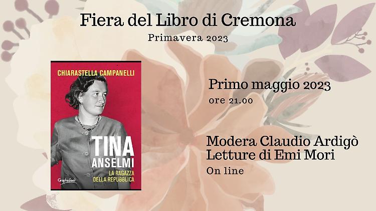 Claudio Ardigò presenta il libro "Tina Anselmi. La ragazza della Repubblica"
