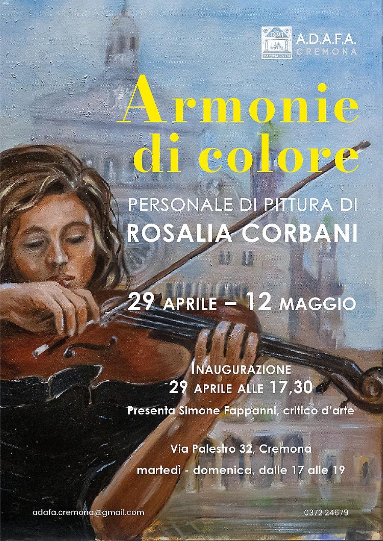Inaugurazione della mostra "Armonie di colori"