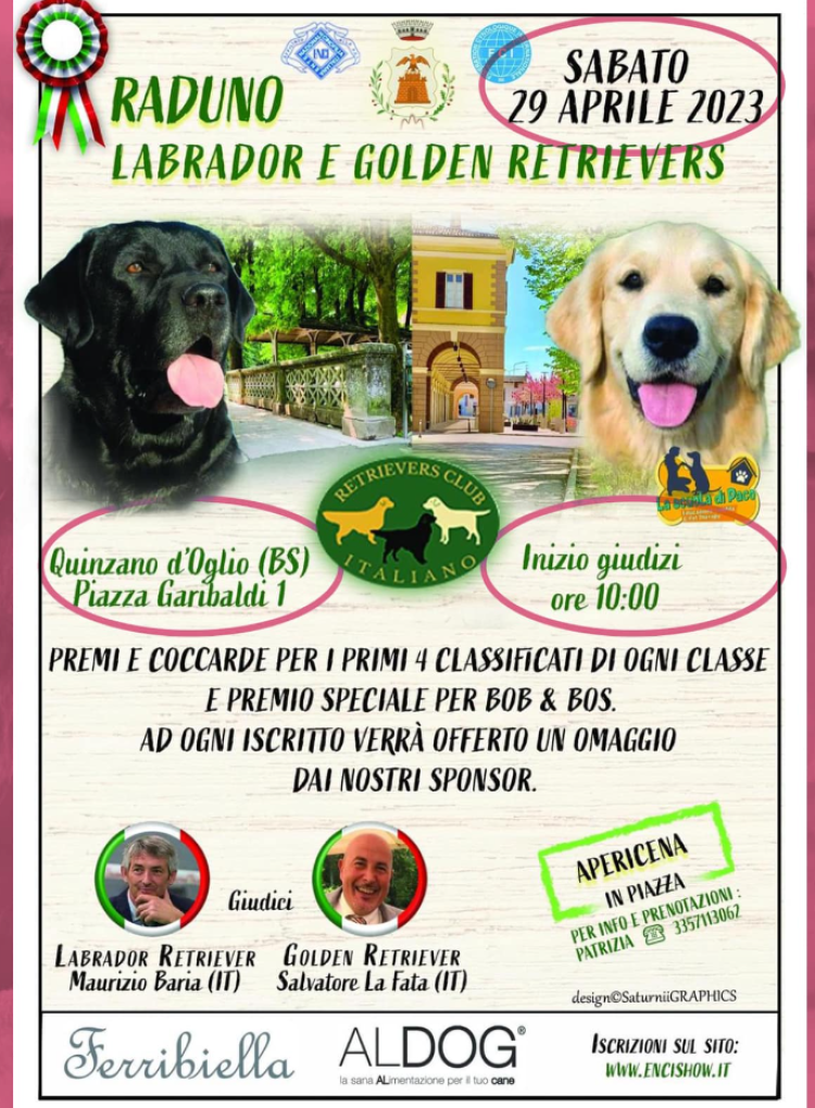 Raduno Nazionale Labrador e Golden Retrievers