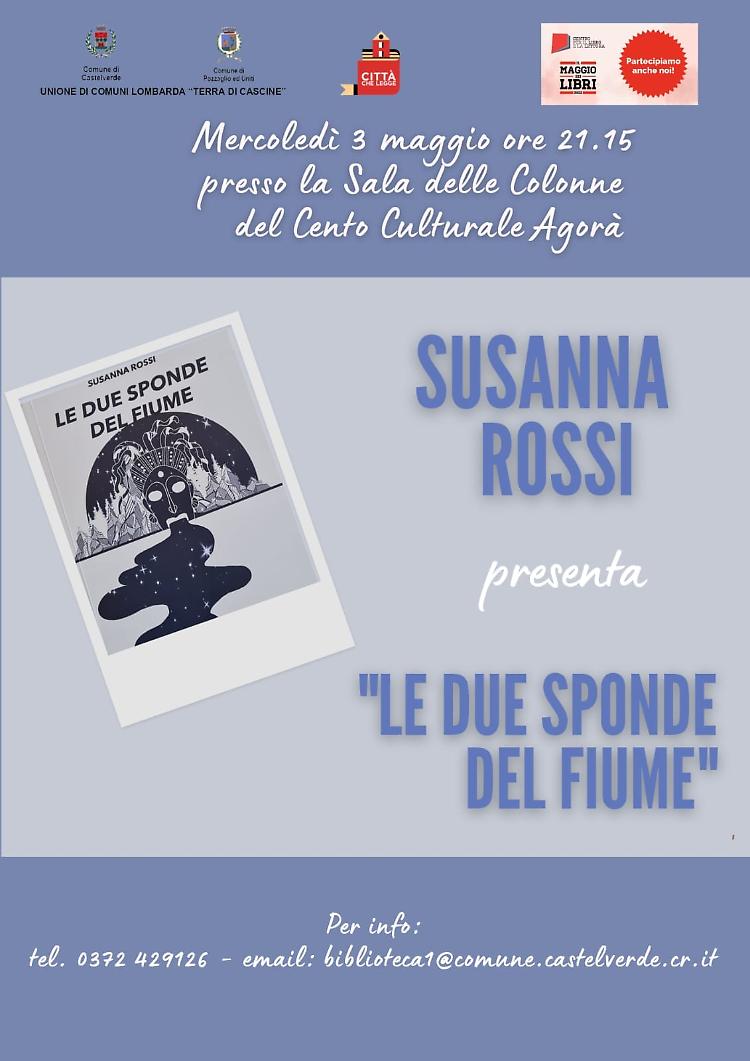 Susanna Rossi presenta il suo libro "Le due sponde del fiume"